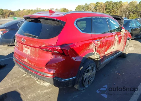 2022 Hyundai Santa Fe Sel from USA, damaged, VIN 5NMS64AJXNH407269